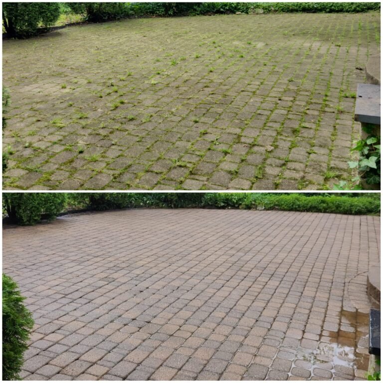 pavers cleaned