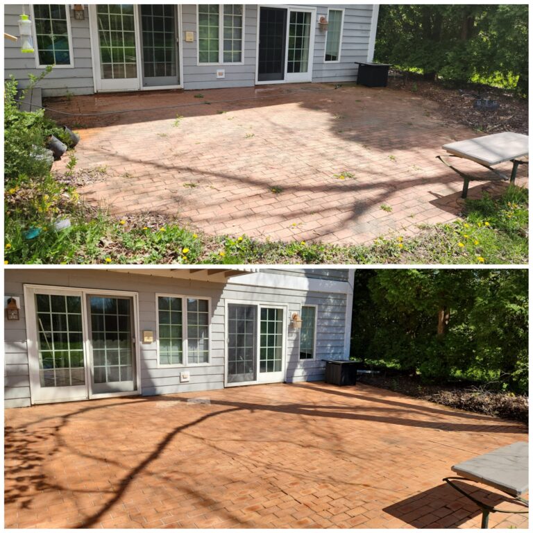 pavers cleaned