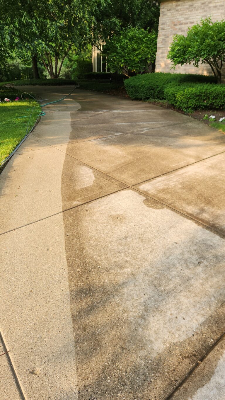driveway cleaning