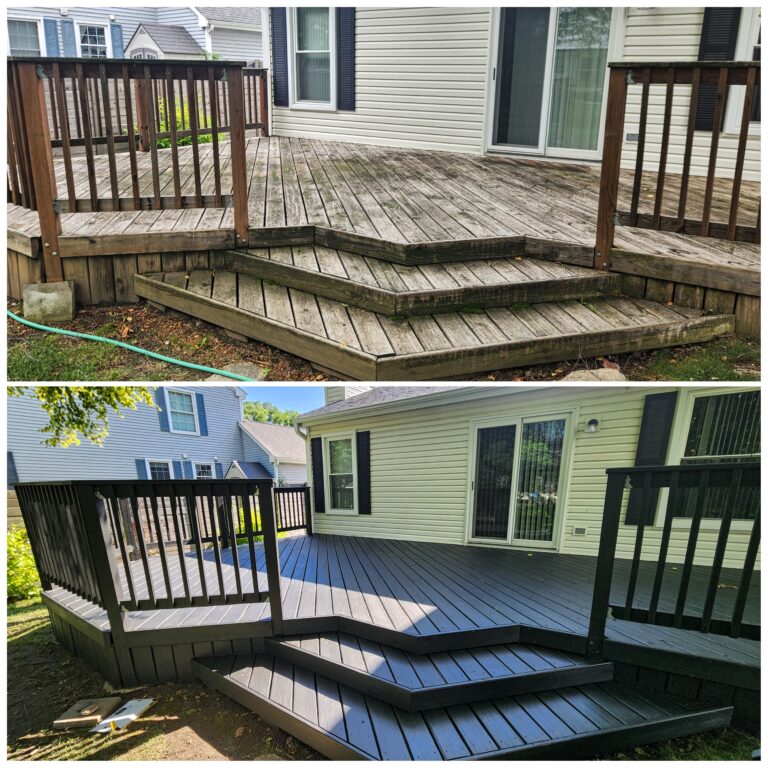 deck cleaning