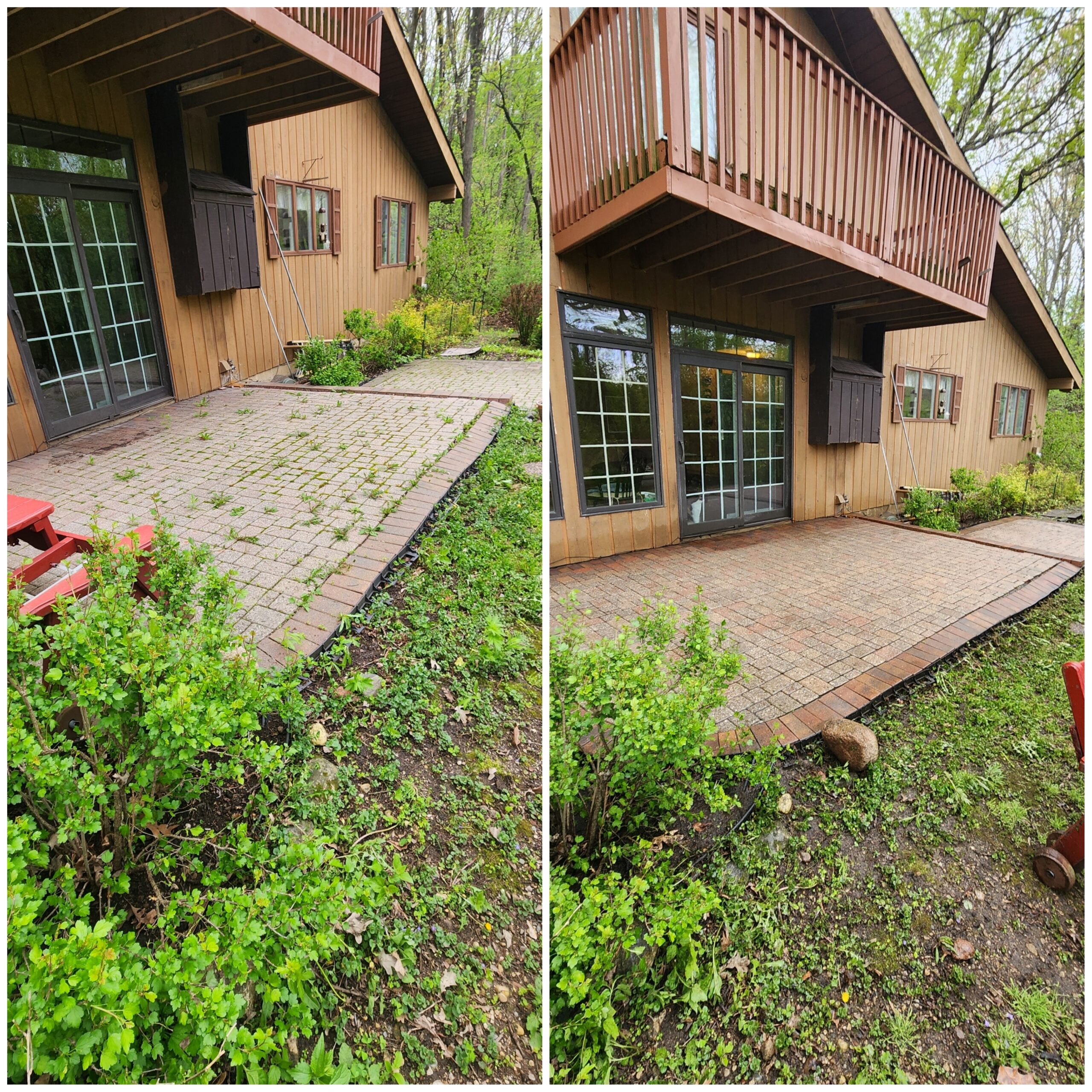 pavers cleaned